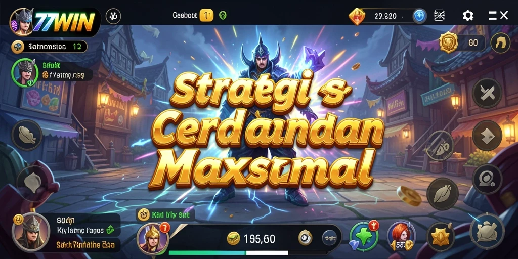 Tampilan gameplay menarik dan strategis di 77WIN.