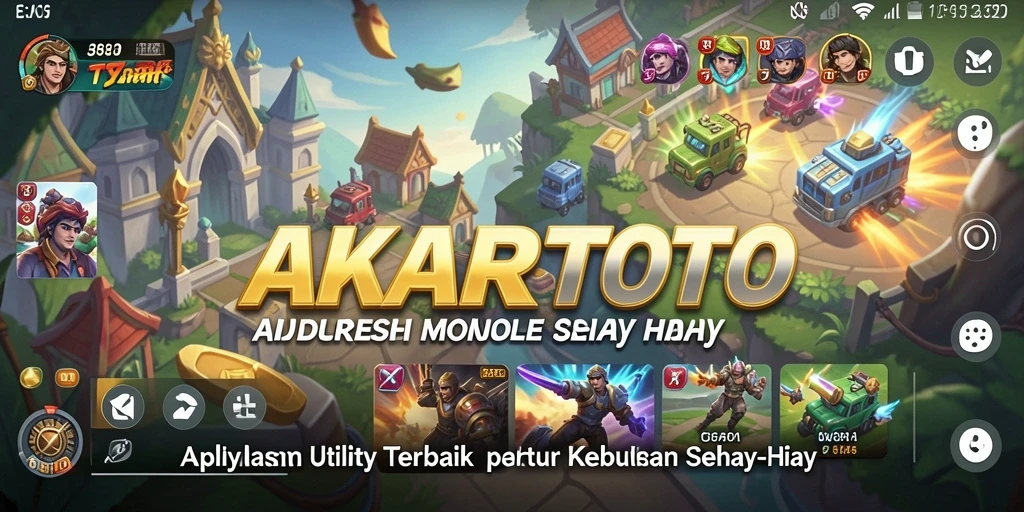 Tampilan antarmuka AKARTOTO yang memudahkan pengguna untuk mengelola tugas.