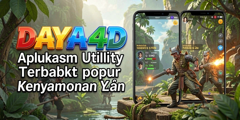 Tampilan antarmuka utama aplikasi DAYA4D yang intuitif dan praktis.