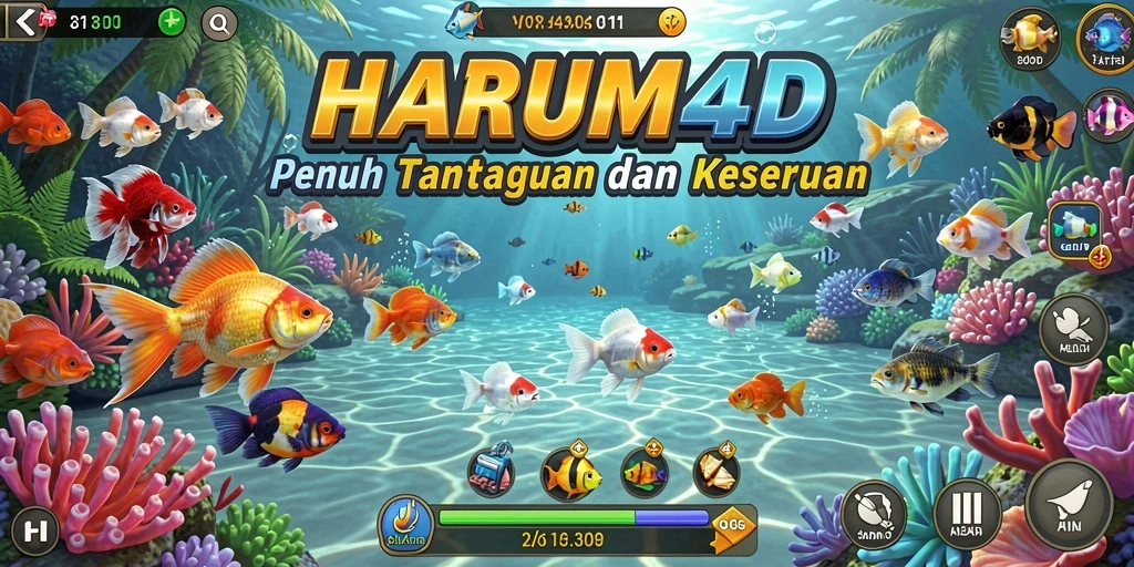 Gameplay memancing seru di HARUM4D dengan grafis realistis.