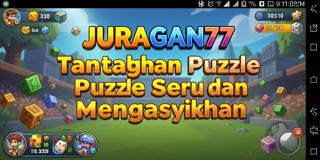 Screenshot menunjukkan gameplay JURAGAN77 yang seru dan menantang.