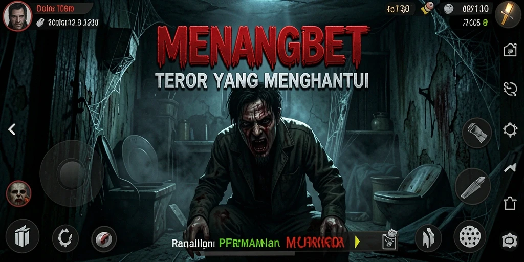 Tampilan gameplay menyeramkan dengan suasana Horror yang mendalam.