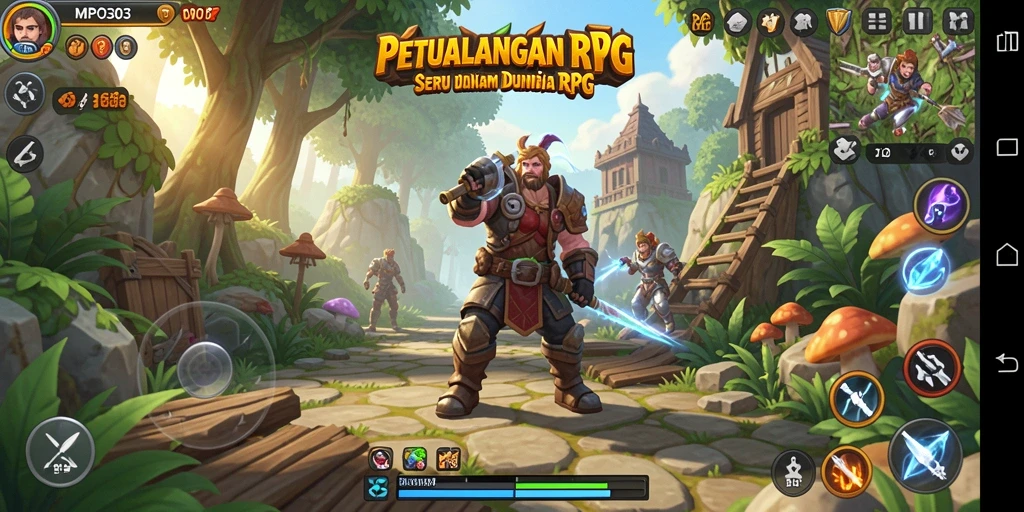 Screenshot menunjukkan pertempuran epik dalam dunia MPO303 yang menakjubkan.