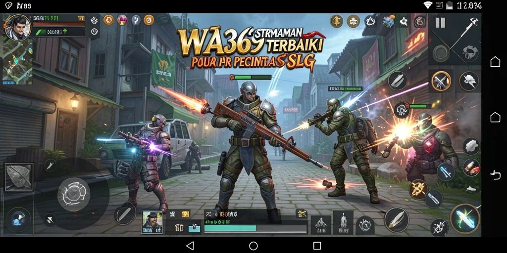 Tampilan gameplay yang menampilkan strategi membangun kerajaan di WA369.